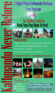 Kathmandu Heritage Tour Never Before - Eco Holiday Asia