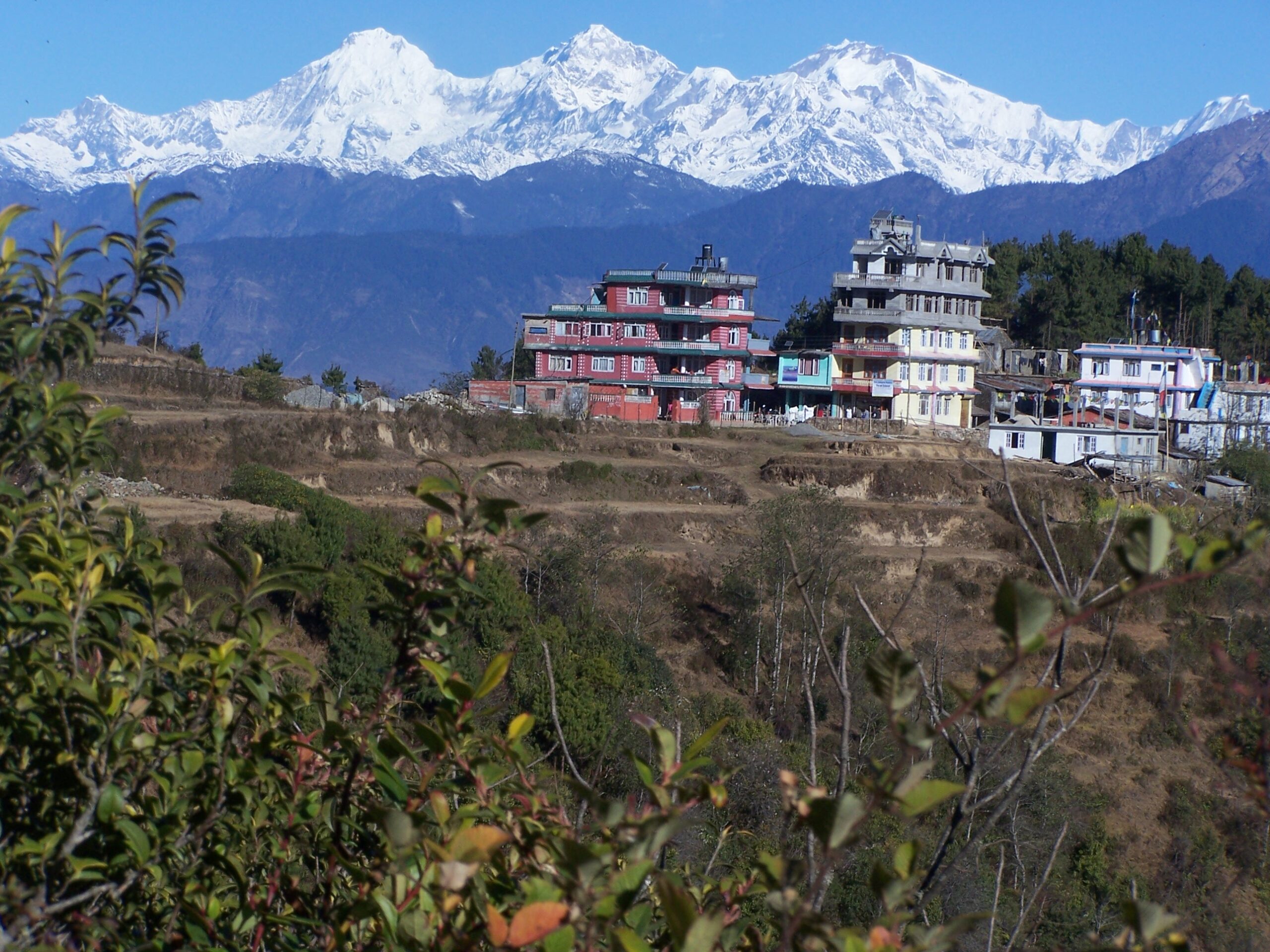 Sarangkot sunrise tour Pokhara Annapurna Himalaya view
