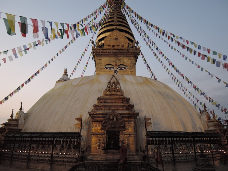 Himalayan village community in Nepal